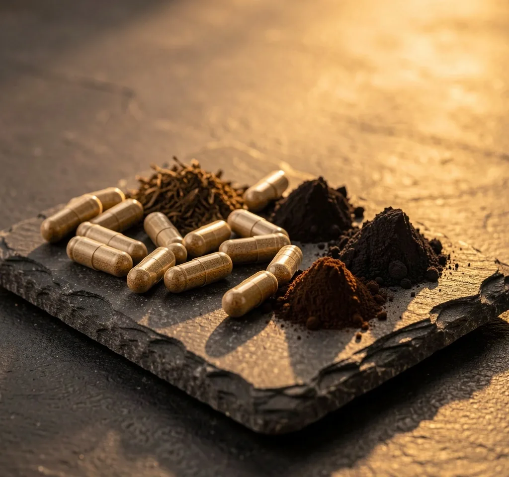 Natural supplement capsules